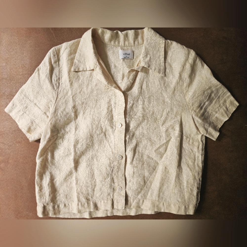 Aritzia 100% Linen Shirt